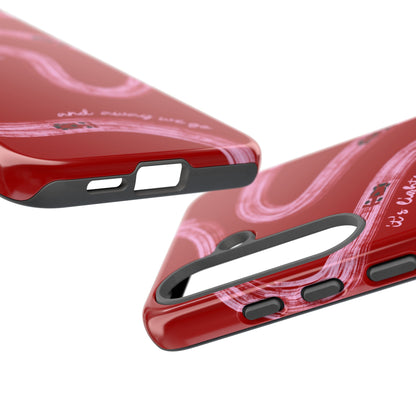 Red and Pink Lights Out F1 Phone Case Design, Trendy F1 Gift, Formula 1 Gift, Cute F1 Phone Case, Unique Formula One Phone Case