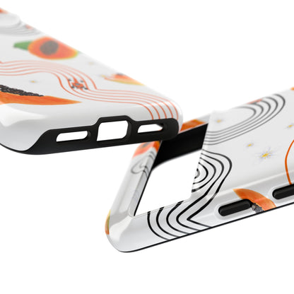 F1 McLaren and Papaya Phone Case , Trendy F1 Gift, Formula 1 Gift, Cute Fruit F1 Phone Case, Unique Phone Case
