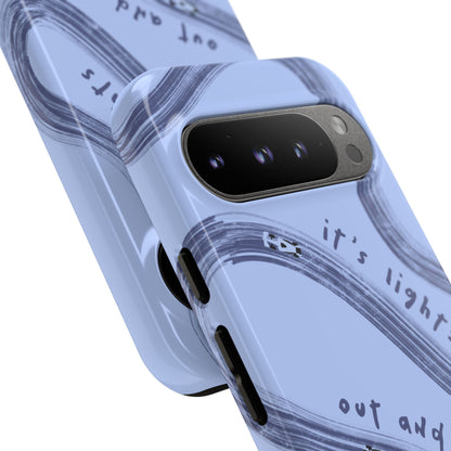 Blue Lights Out F1 Phone Case Design, Trendy F1 Gift, Formula 1 Gift, Cute F1 Phone Case, Unique Formula One Phone Case