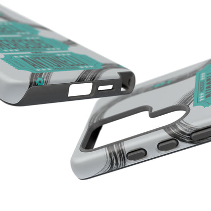 Mercedes F1 Phone Case Painted Ticket Stubs, Trendy F1 Gift, Formula 1 Gift, Cute F1 Phone Case