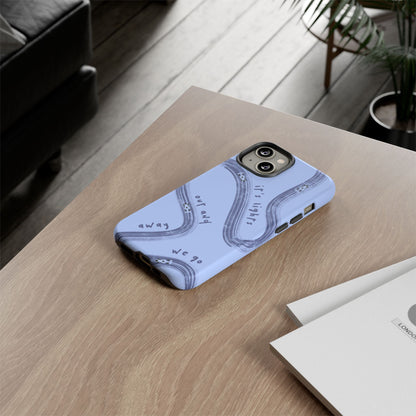 Blue Lights Out F1 Phone Case Design, Trendy F1 Gift, Formula 1 Gift, Cute F1 Phone Case, Unique Formula One Phone Case