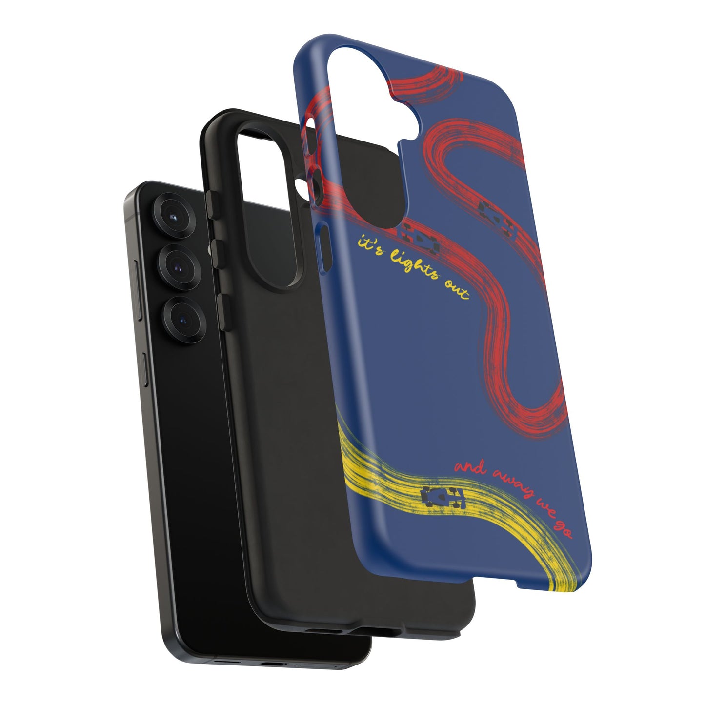 F1 Red Bull Racing Painted Track F1 Phone Case Design