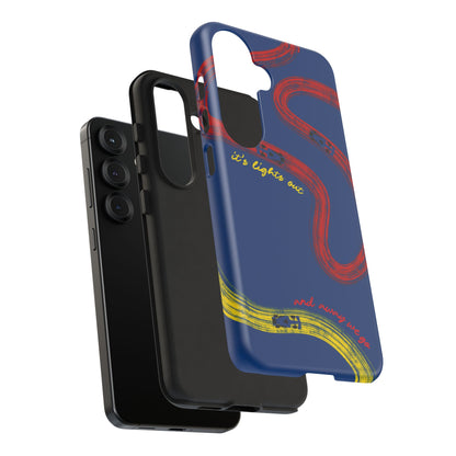 F1 Red Bull Racing Painted Track F1 Phone Case Design