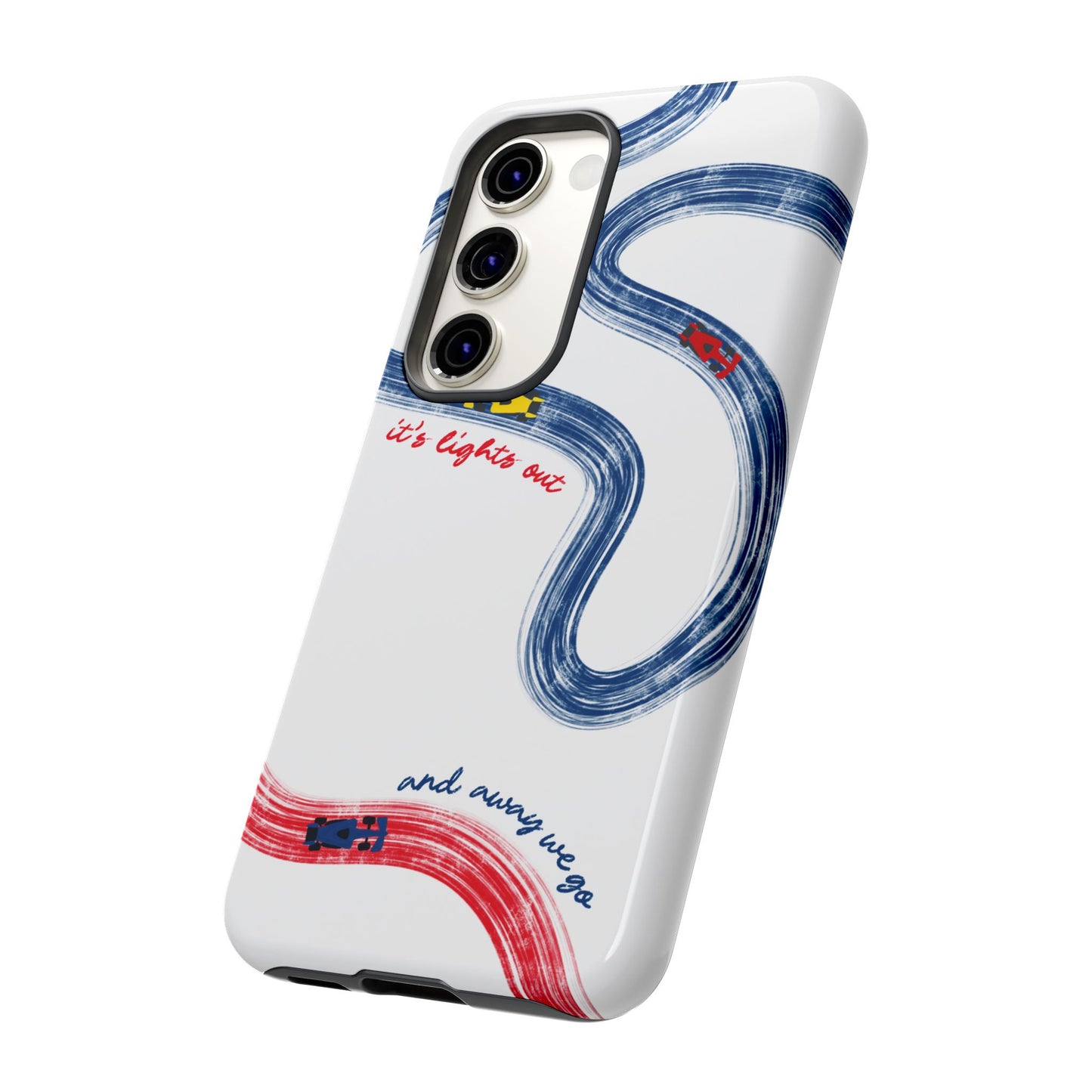 F1 Red Bull Racing Painted Track F1 Phone Case Design