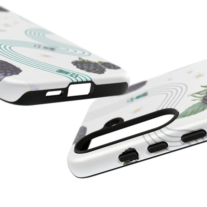F1 Mercedes and Blackberries Phone Case , Trendy F1 Gift, Formula 1 Gift, Cute Fruit F1 Phone Case, Unique Phone Case
