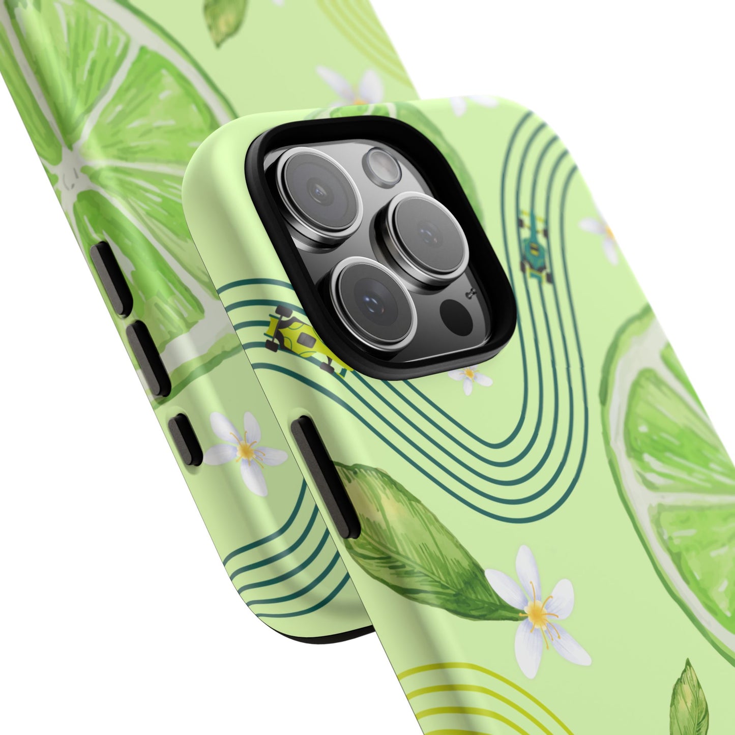 Green F1 Aston Martin and Lime Phone Case, Trendy F1 Gift, Formula 1 Gift, Cute Fruit F1 Phone Case, Unique Phone Case