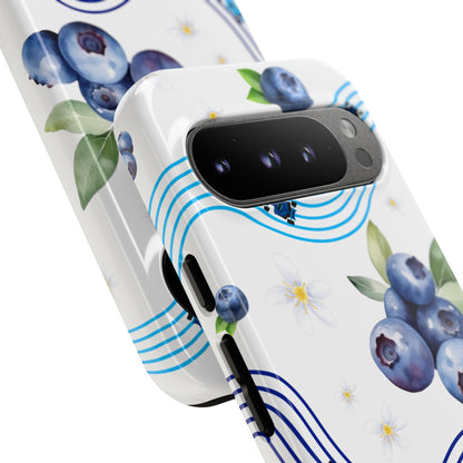 F1 Williams and Blueberries Phone Case, Trendy F1 Gift, Formula 1 Gift, Cute Fruit F1 Phone Case, Unique Phone Case