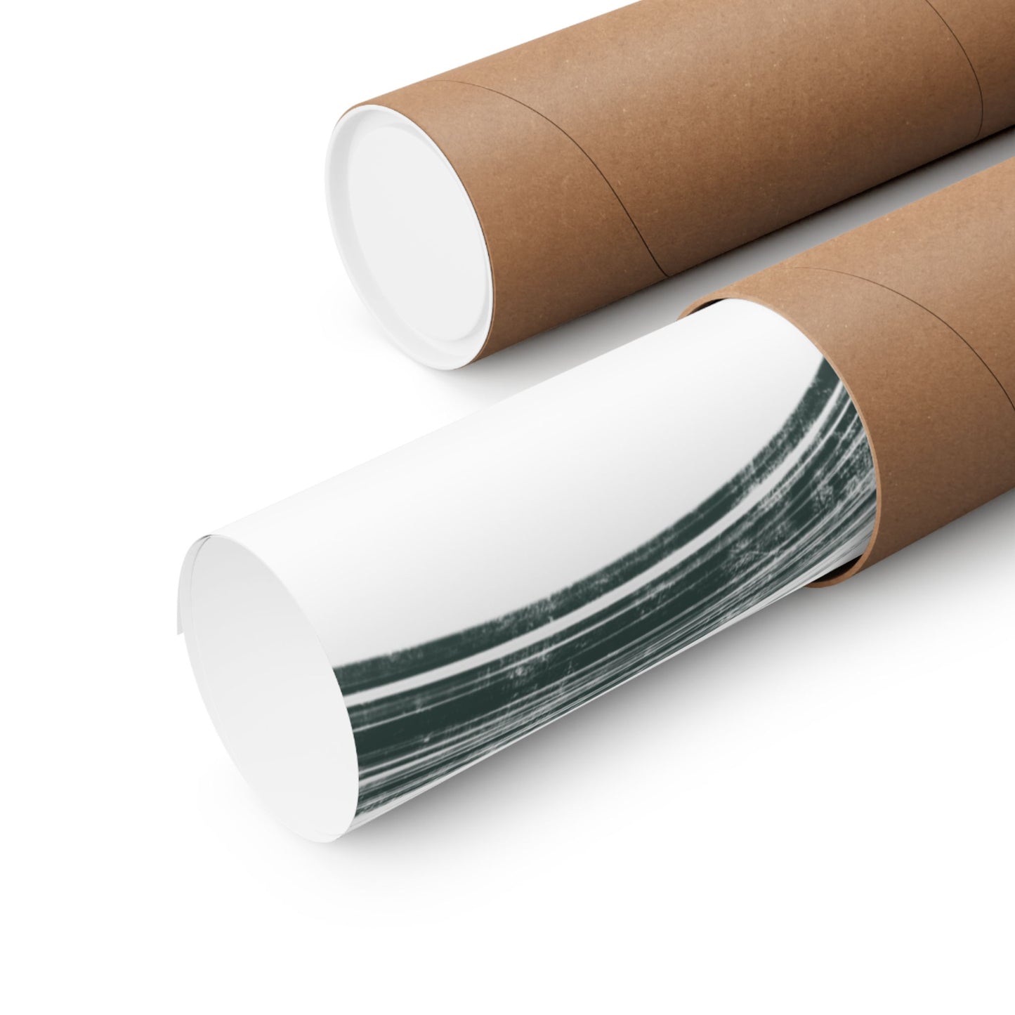 Green F1 Matte Horizontal Poster | US SIZING