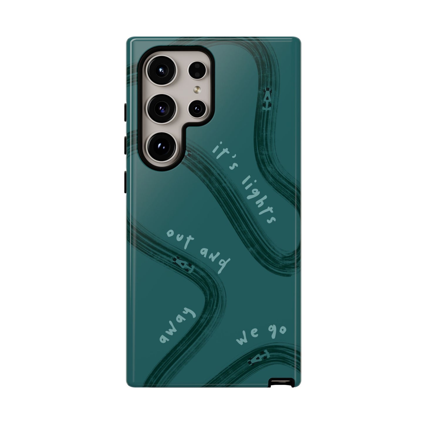 Teal Lights Out F1 Phone Case Design, Trendy F1 Gift, Formula 1 Gift, Cute F1 Phone Case, Unique Formula One Phone Case