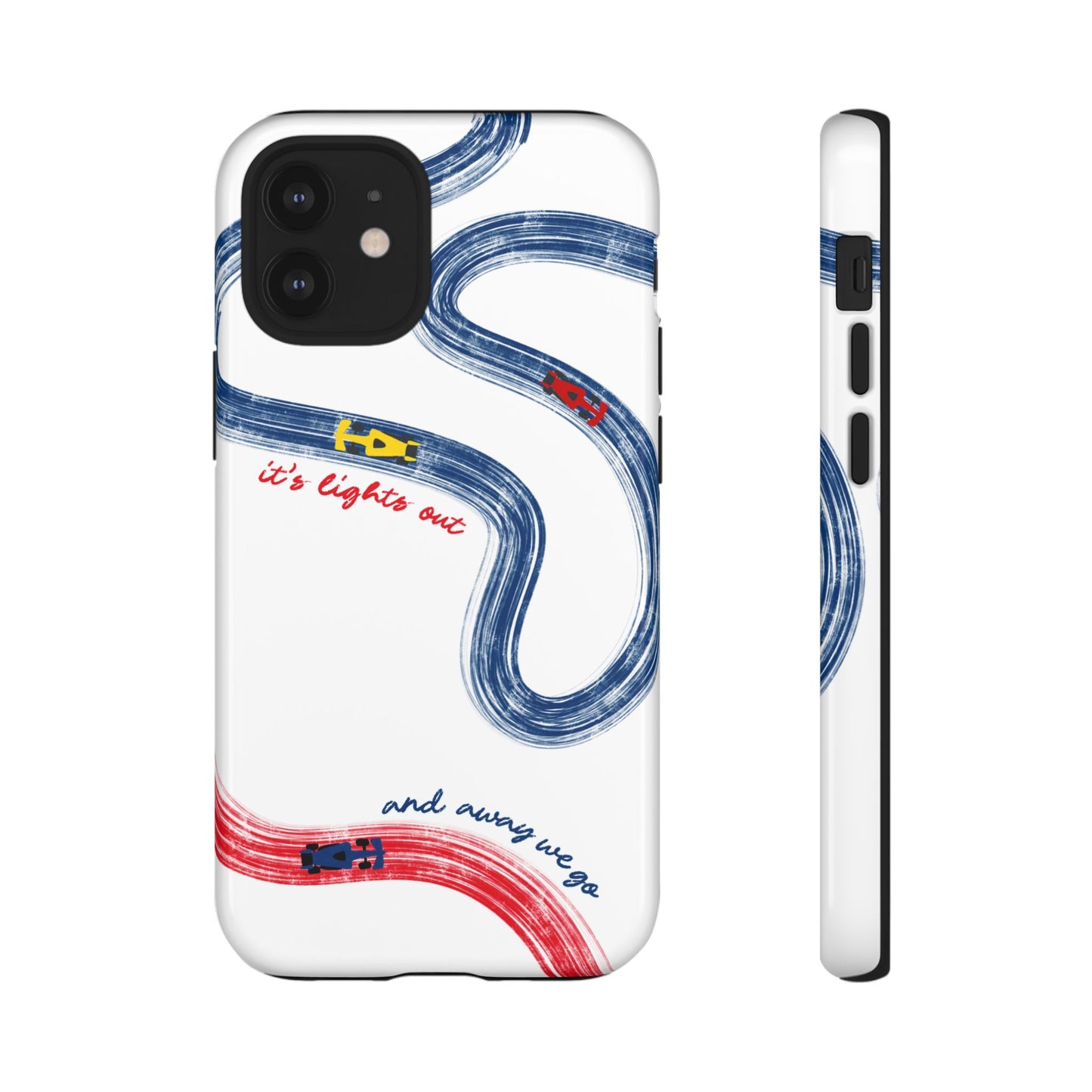 F1 Red Bull Racing Painted Track F1 Phone Case Design