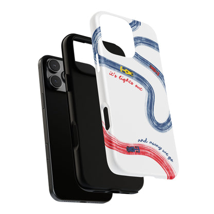 F1 Red Bull Racing Painted Track F1 Phone Case Design