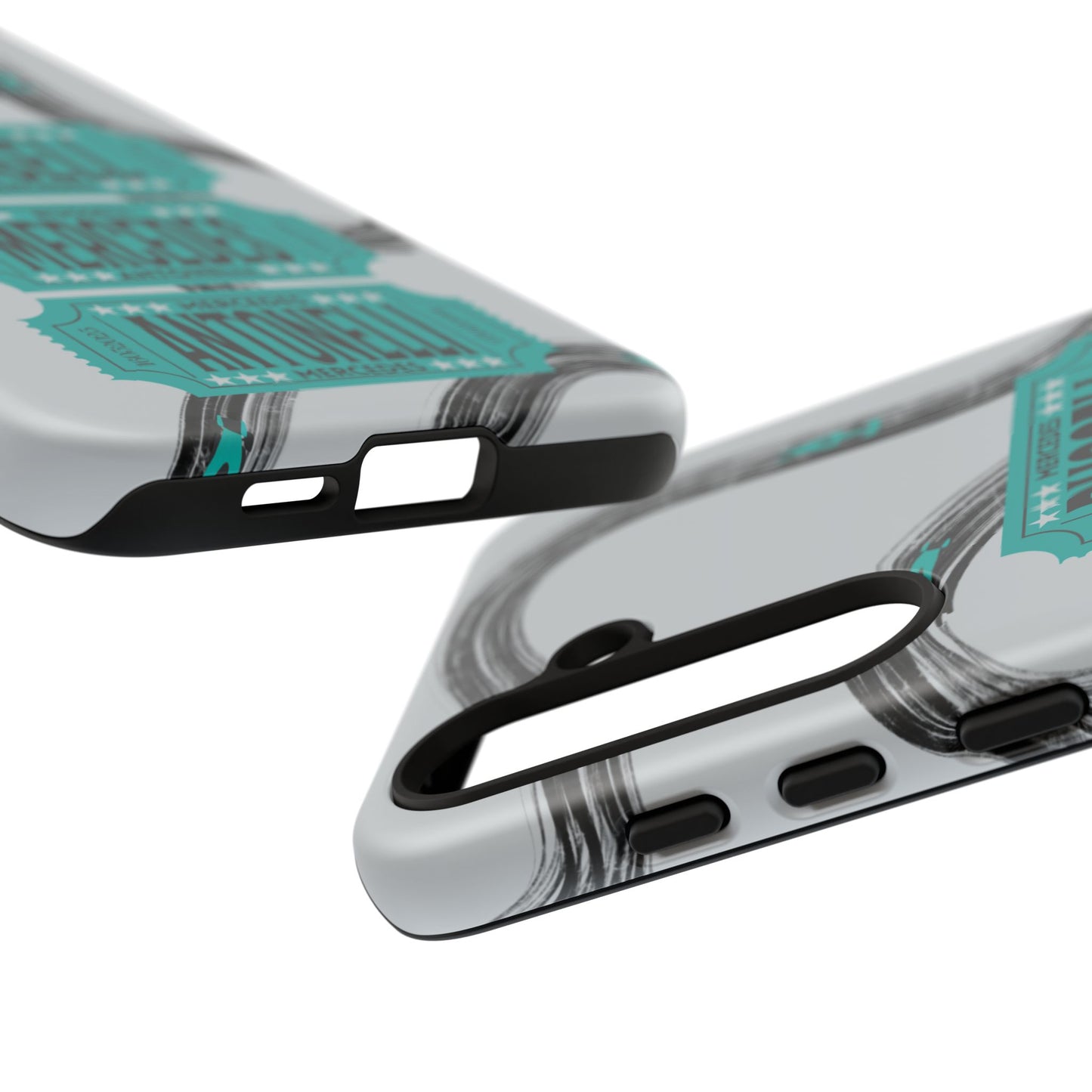 Mercedes F1 Phone Case Painted Ticket Stubs, Trendy F1 Gift, Formula 1 Gift, Cute F1 Phone Case