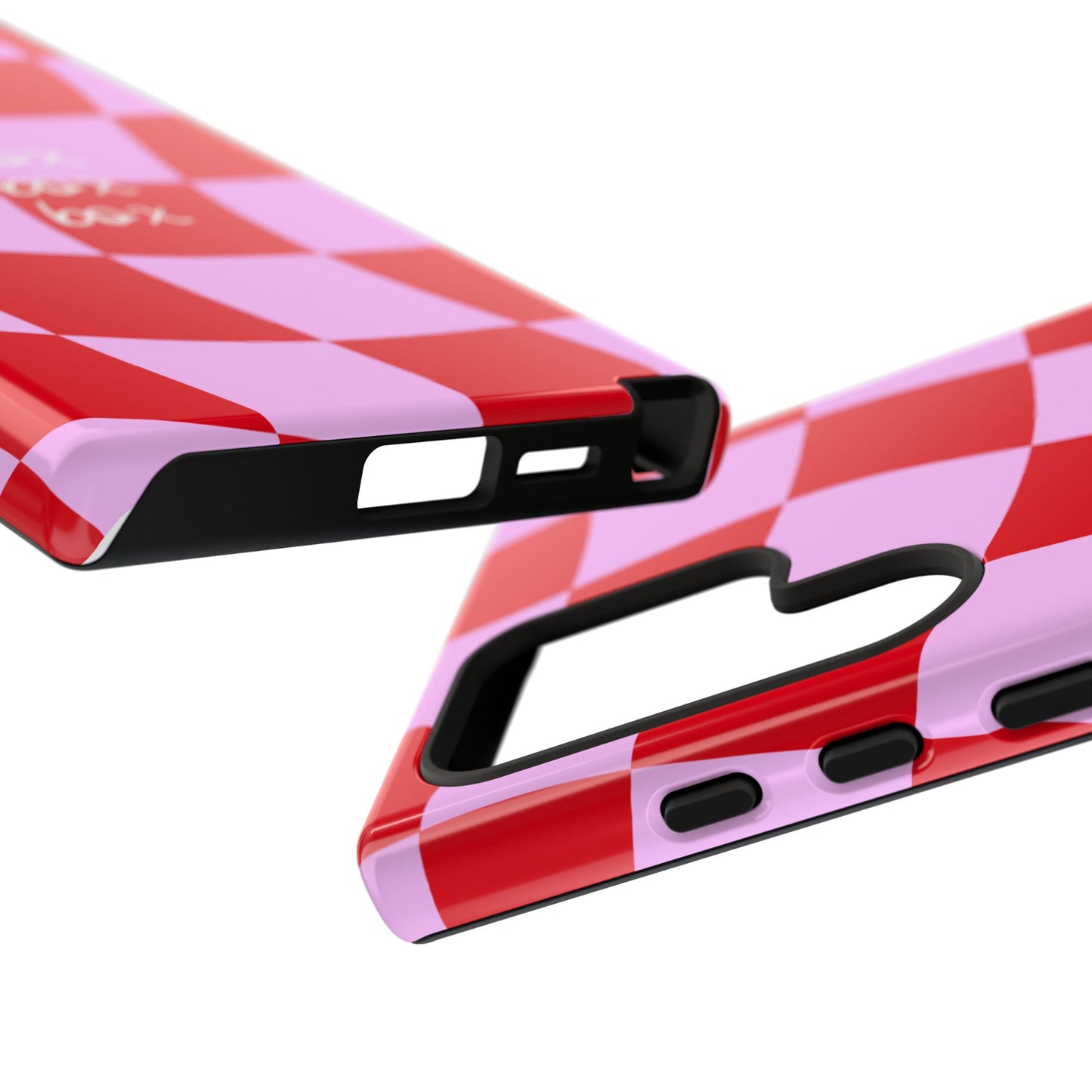 Pink and Red Checkered F1 Phone Case, Box Box Box F1 Phone Case