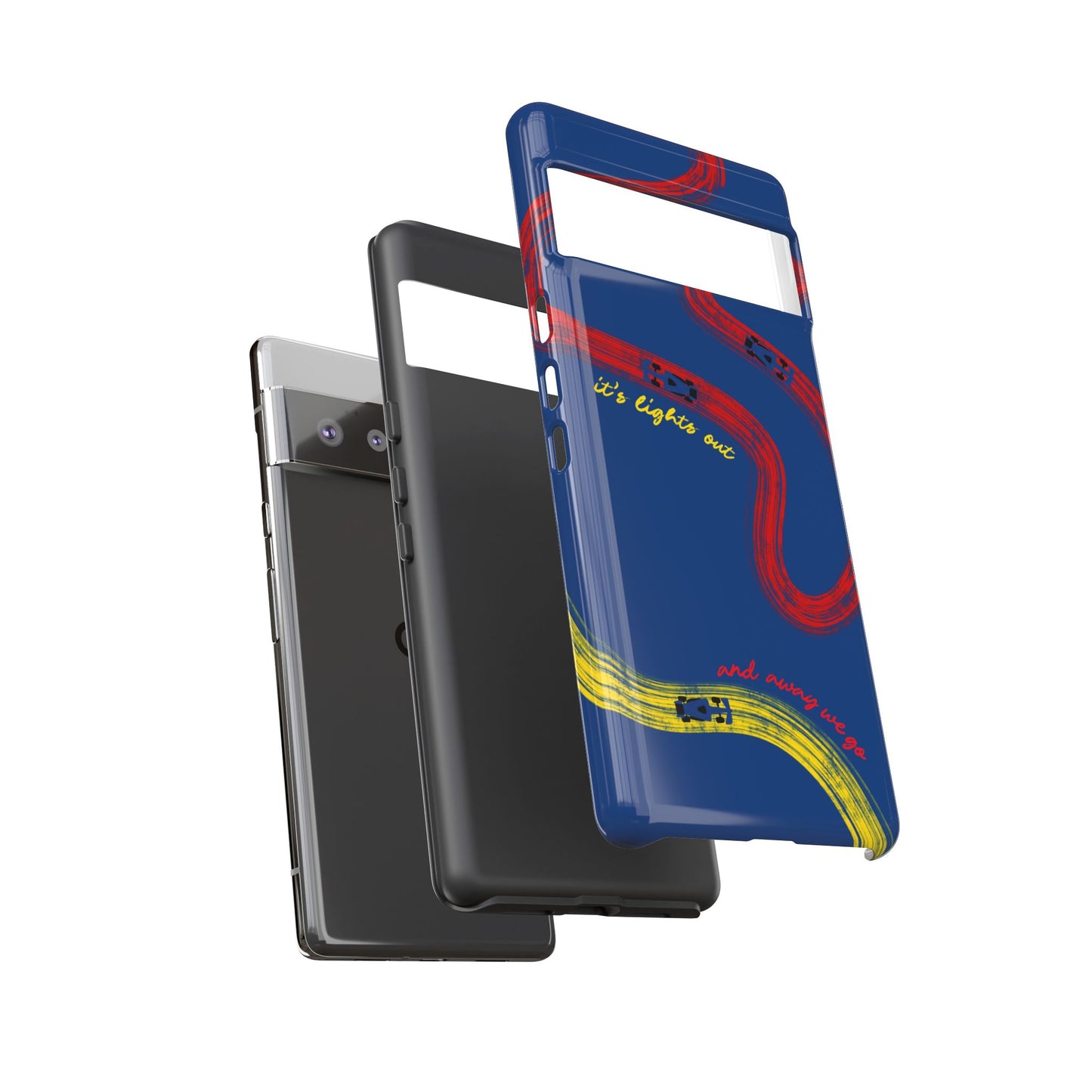 F1 Red Bull Racing Painted Track F1 Phone Case Design