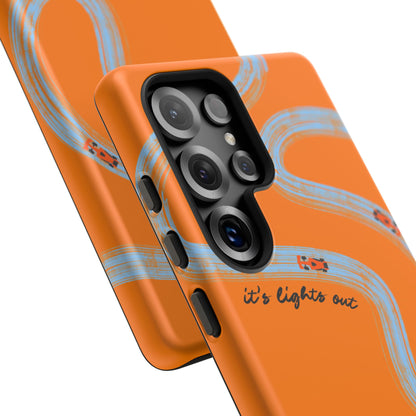 F1 Phone Case McLaren Painted "its lights out and away we go", Trendy F1 Gift, Formula 1 Gift, Cute F1 Phone Case, Phone Case