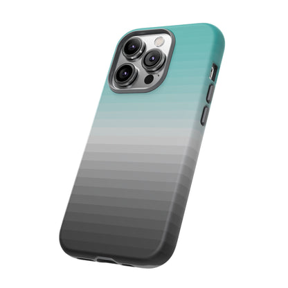 Mercedes F1 Phone Case Pixelated Team Colors, Trendy F1 Gift, Formula 1 Gift, Cute F1 Phone Case