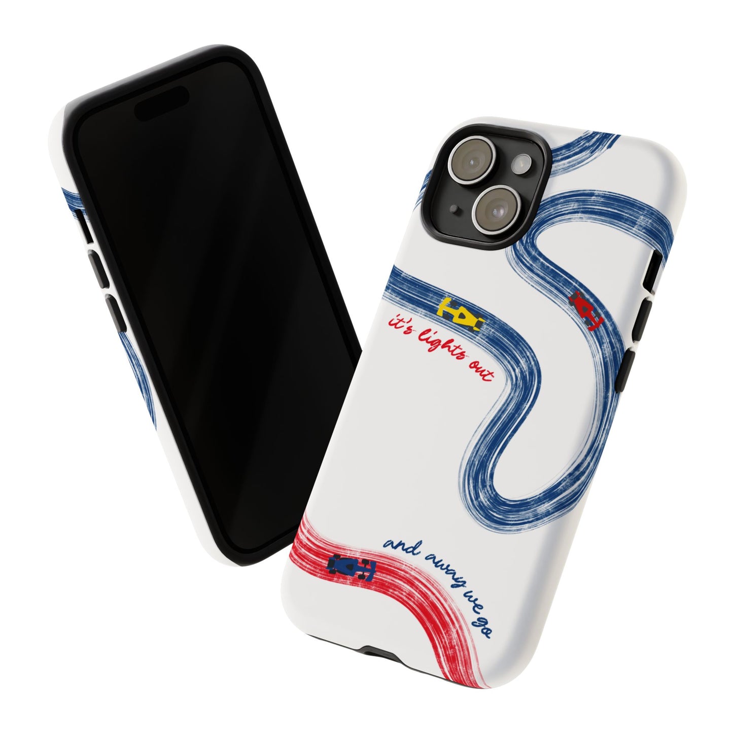 F1 Red Bull Racing Painted Track F1 Phone Case Design