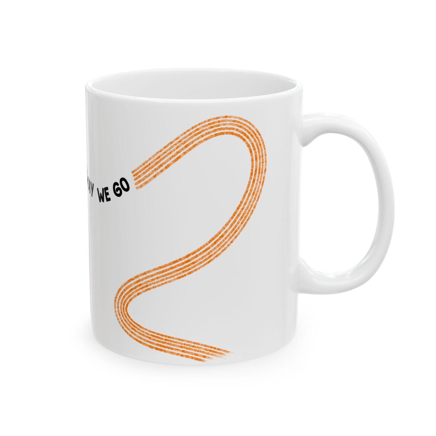 F1  It's Lights Out and Away We Go Mug, Unique Gift for Coffee Lovers, Whimsical Formula 1 Gift