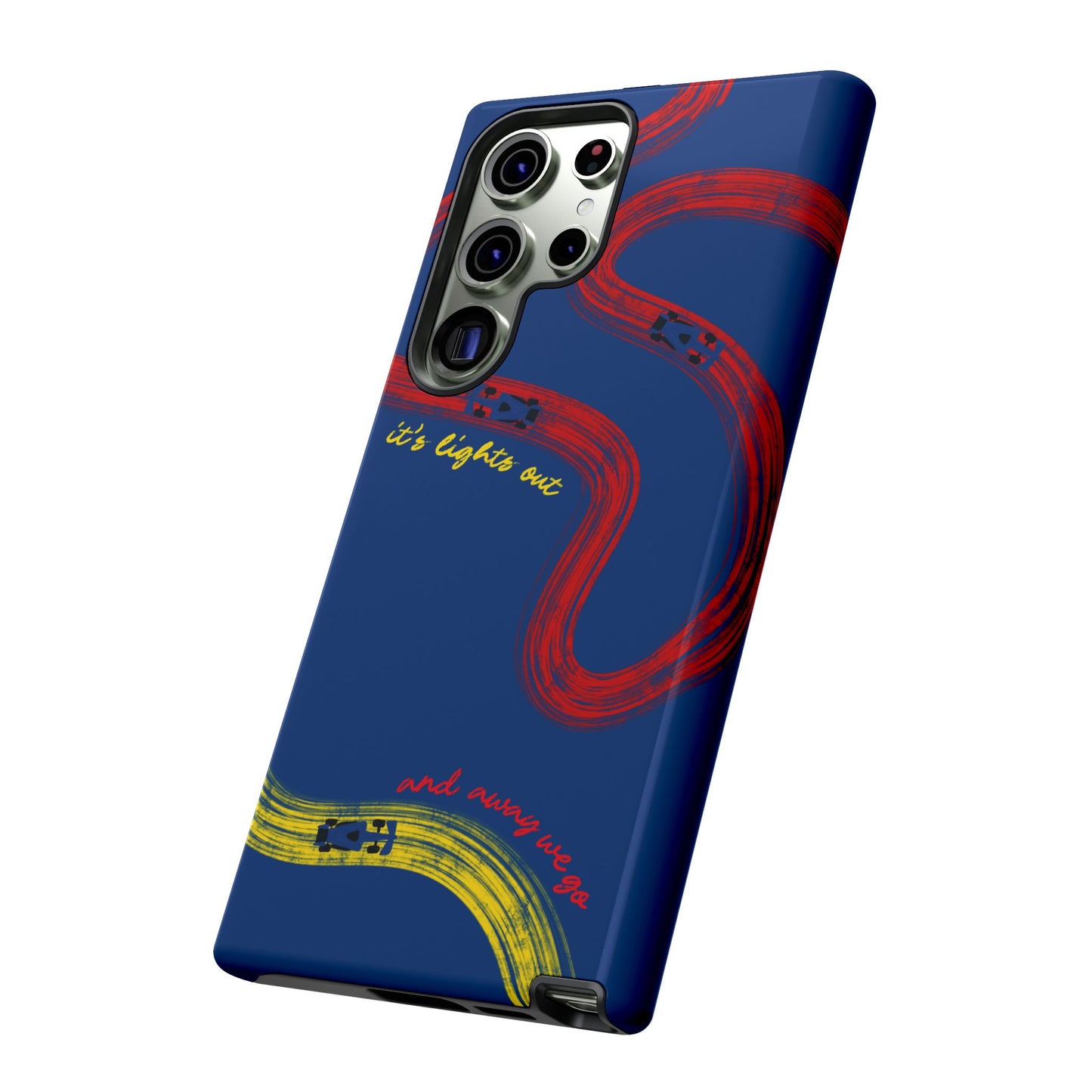 F1 Red Bull Racing Painted Track F1 Phone Case Design