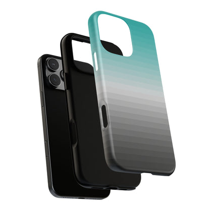 Mercedes F1 Phone Case Pixelated Team Colors, Trendy F1 Gift, Formula 1 Gift, Cute F1 Phone Case