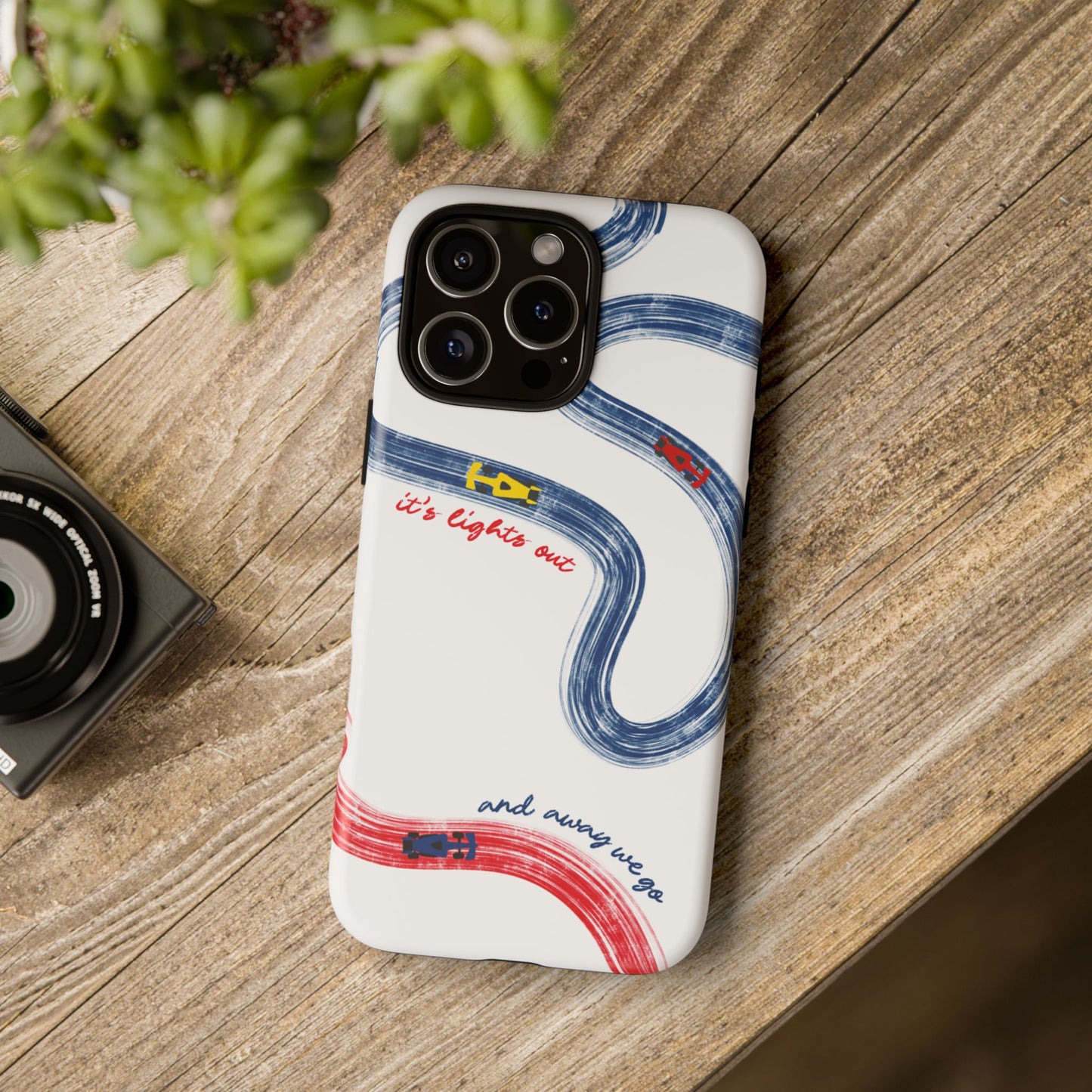 F1 Red Bull Racing Painted Track F1 Phone Case Design