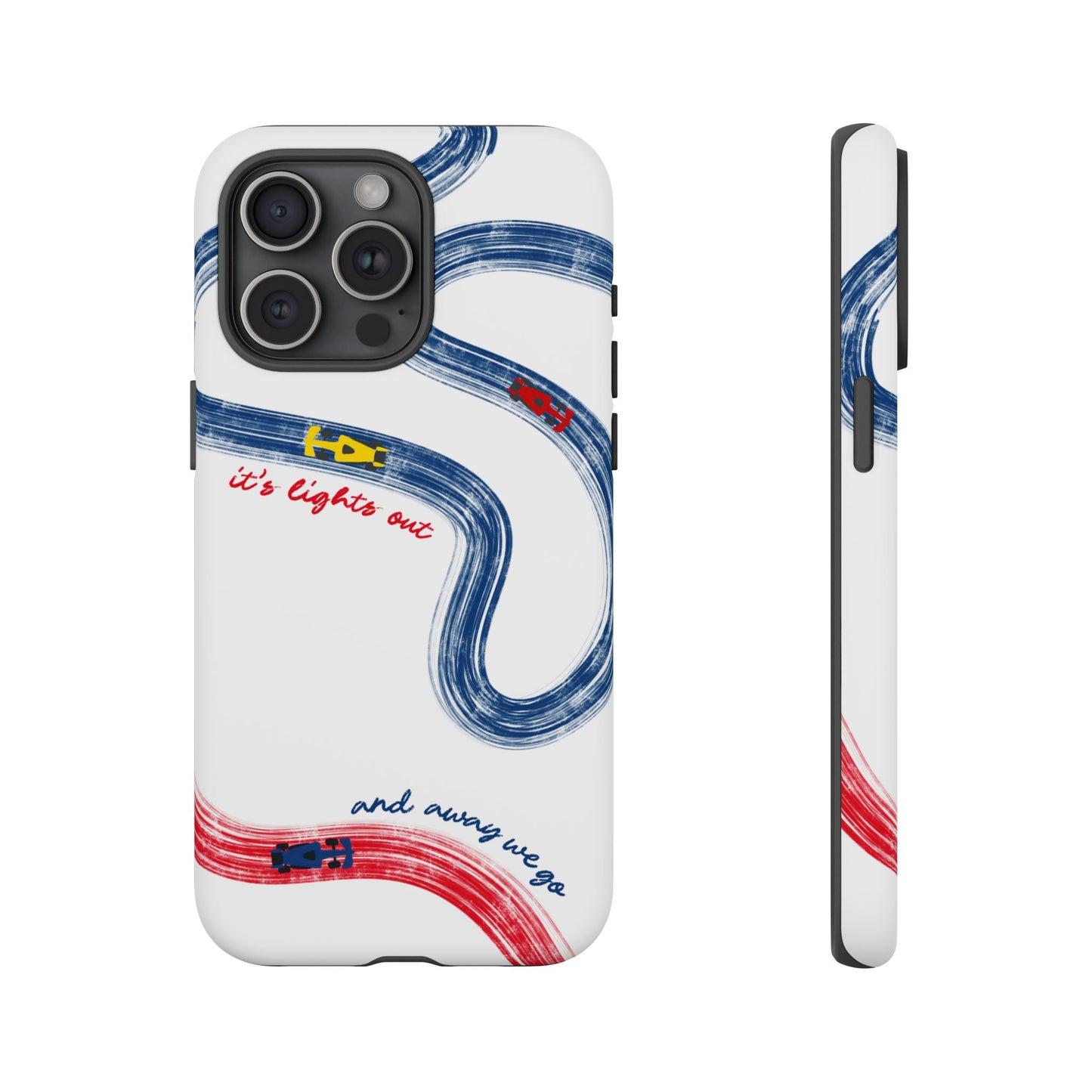 F1 Red Bull Racing Painted Track F1 Phone Case Design
