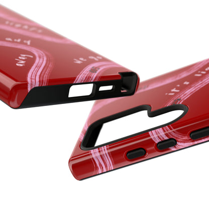Red and Pink Lights Out F1 Phone Case Design, Trendy F1 Gift, Formula 1 Gift, Cute F1 Phone Case, Unique Formula One Phone Case