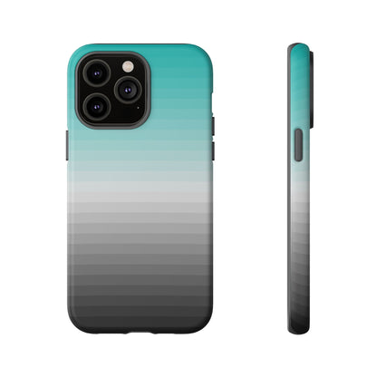Mercedes F1 Phone Case Pixelated Team Colors, Trendy F1 Gift, Formula 1 Gift, Cute F1 Phone Case