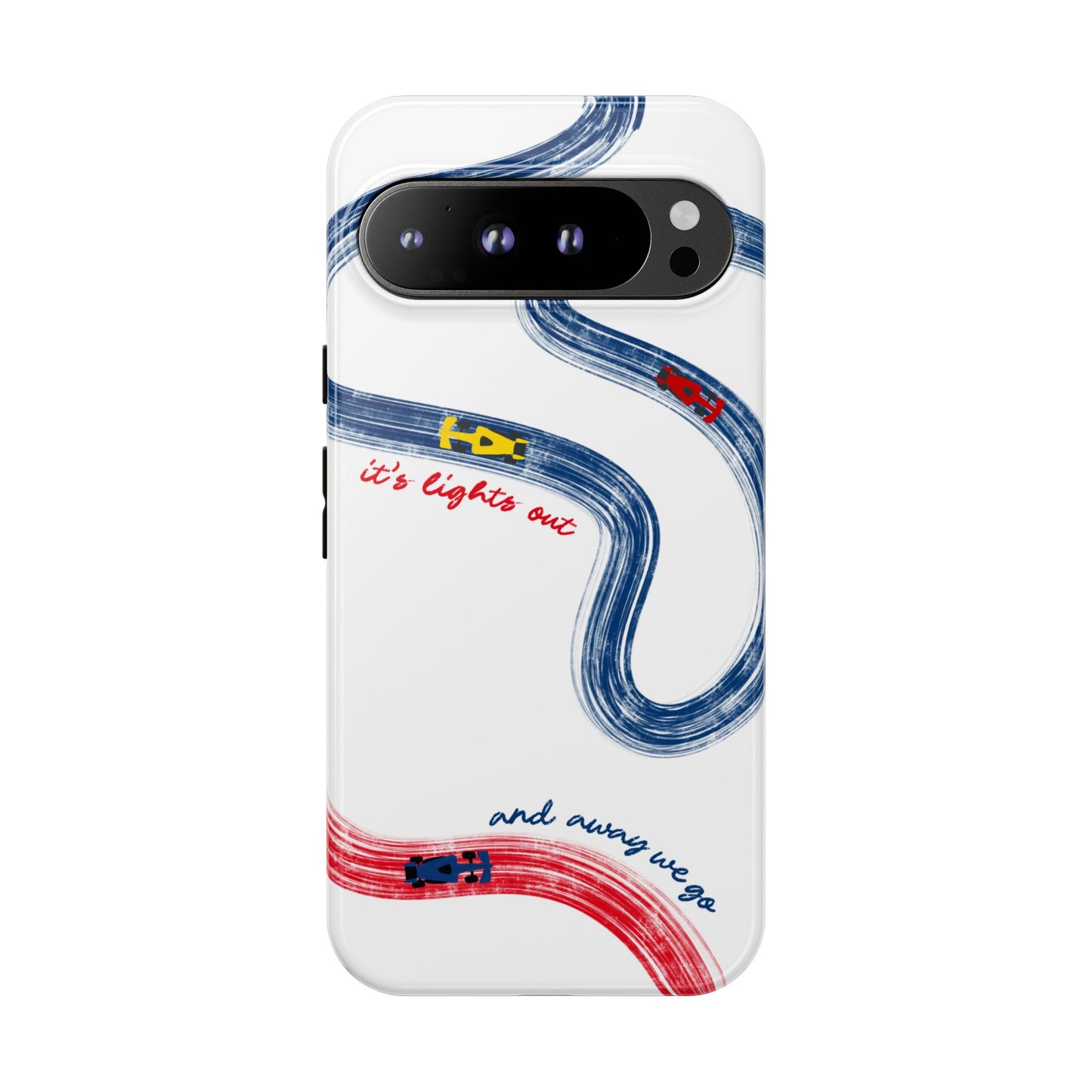 F1 Red Bull Racing Painted Track F1 Phone Case Design