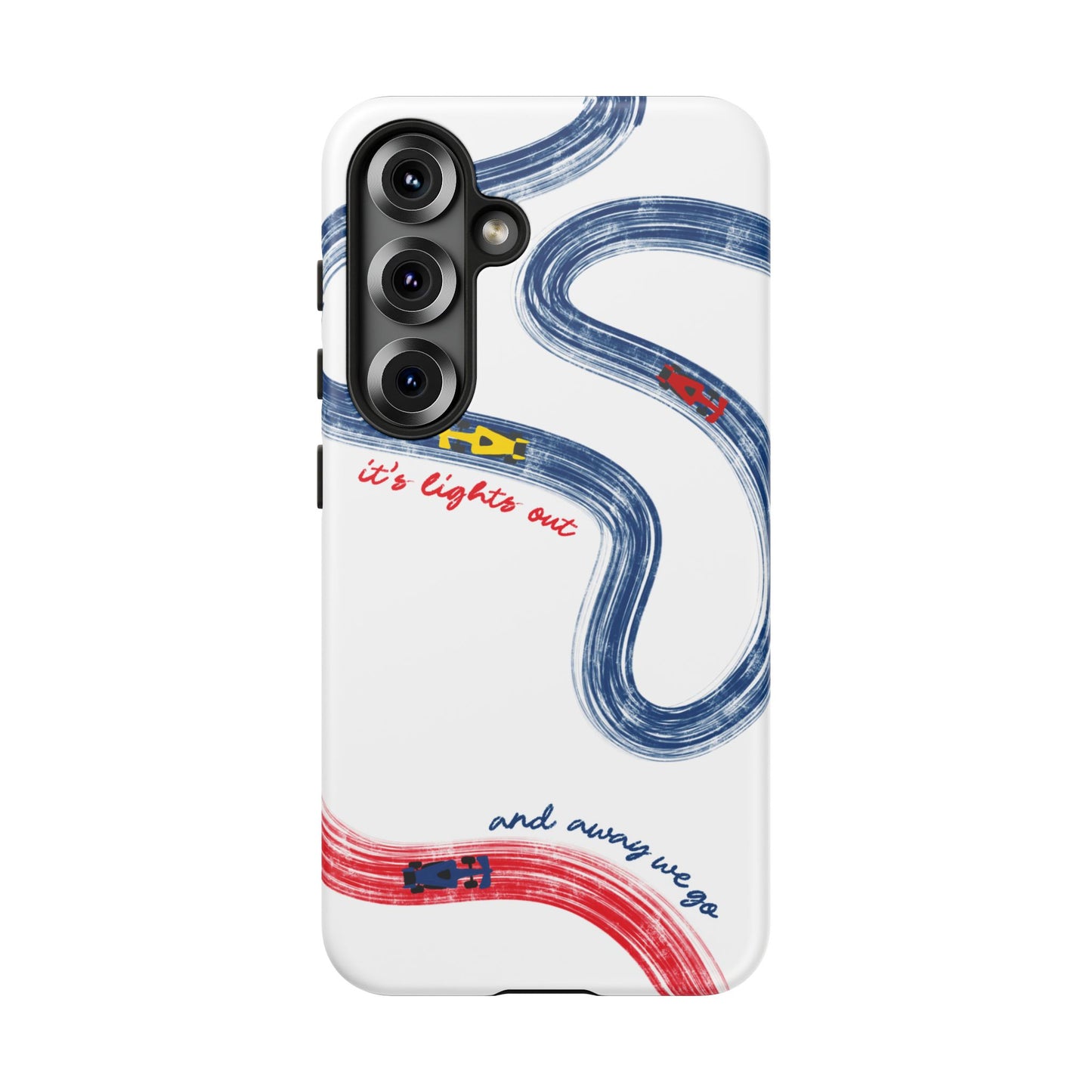 F1 Red Bull Racing Painted Track F1 Phone Case Design