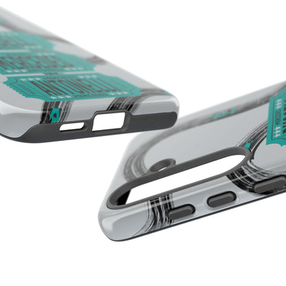 Mercedes F1 Phone Case Painted Ticket Stubs, Trendy F1 Gift, Formula 1 Gift, Cute F1 Phone Case