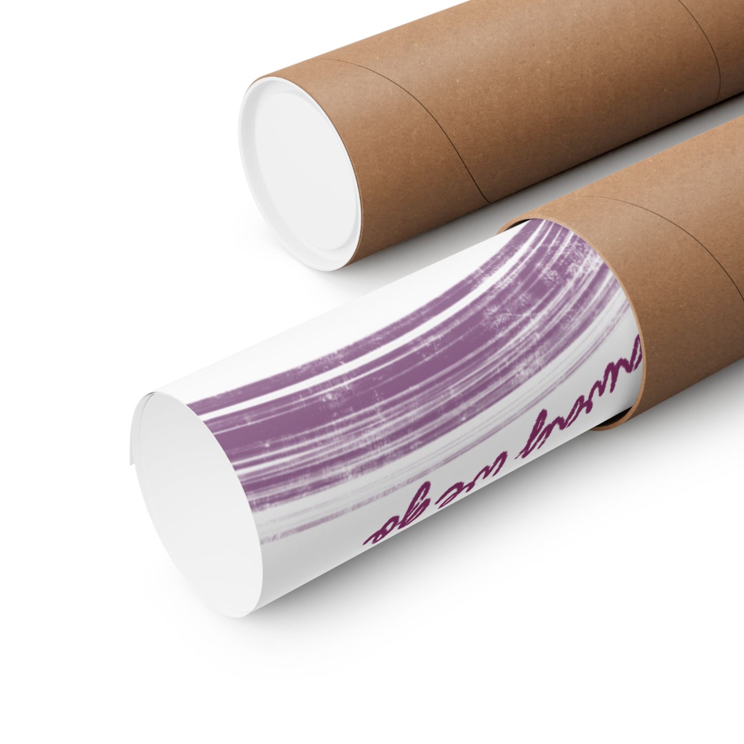 Mauve and Purple F1 Matte Horizontal Poster | US SIZING