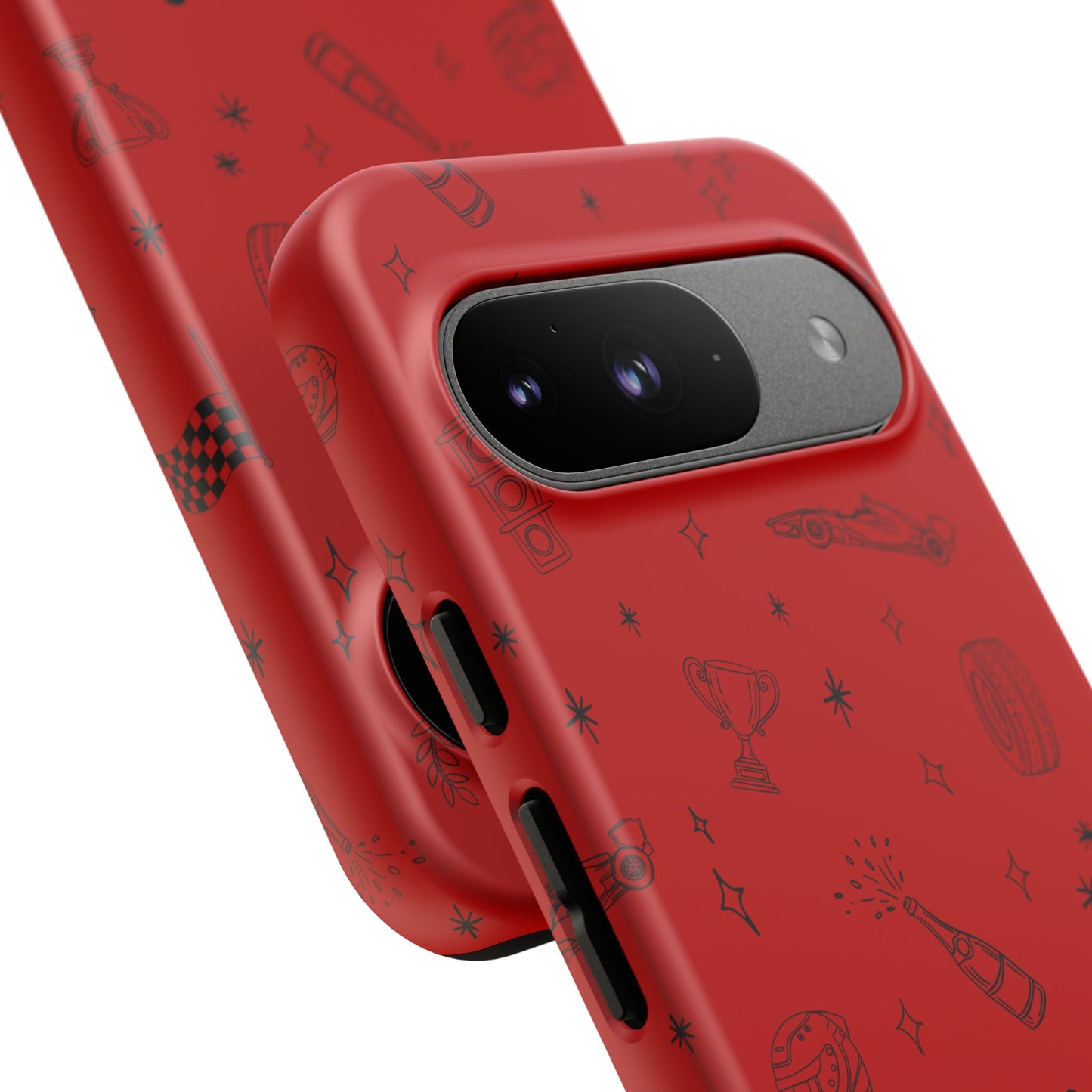 F1 Ferrari Racing Doodle "Forza Ferrari" F1 Phone Case Design