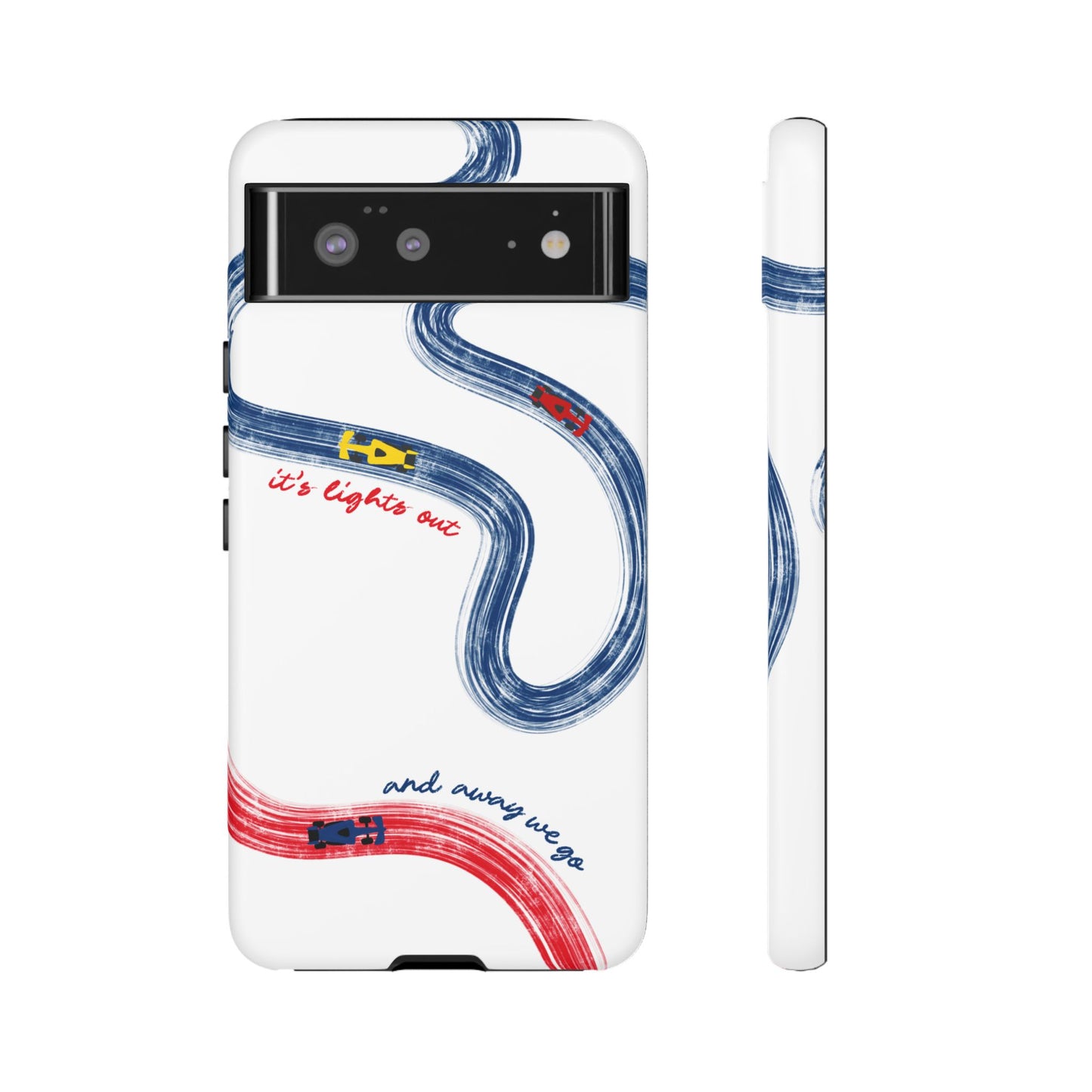 F1 Red Bull Racing Painted Track F1 Phone Case Design