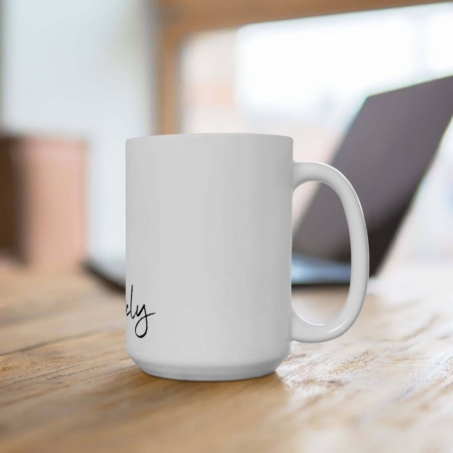F1 Simply Lovely Mug, Minimalist Formula One Mug, Inspirational Ceramic Mug for Coffee Lovers