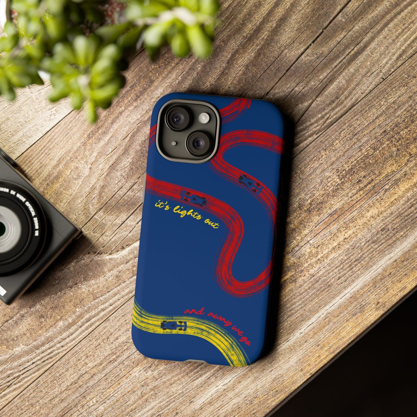 F1 Red Bull Racing Painted Track F1 Phone Case Design