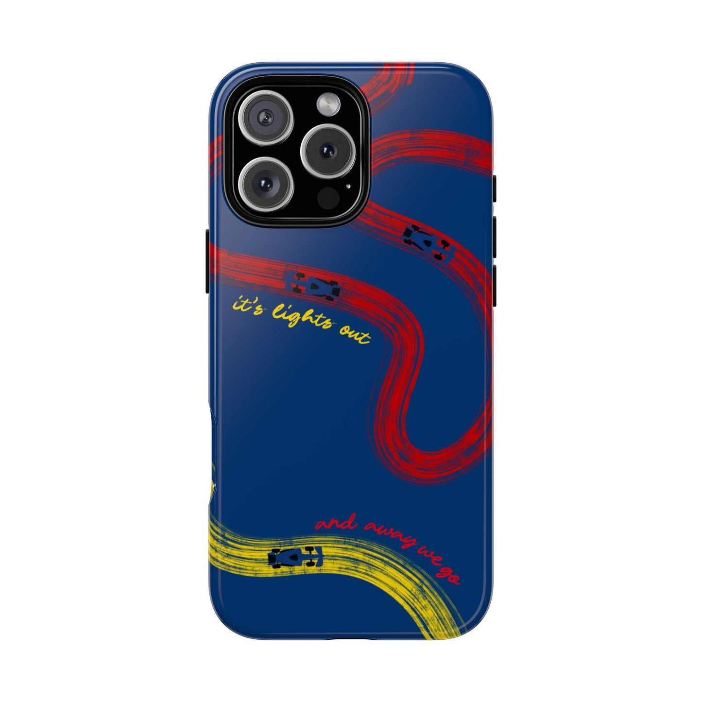 F1 Red Bull Racing Painted Track F1 Phone Case Design