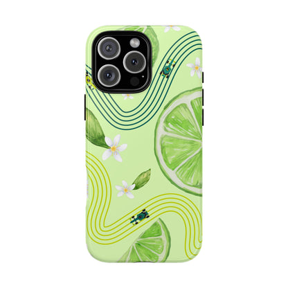 Green F1 Aston Martin and Lime Phone Case, Trendy F1 Gift, Formula 1 Gift, Cute Fruit F1 Phone Case, Unique Phone Case