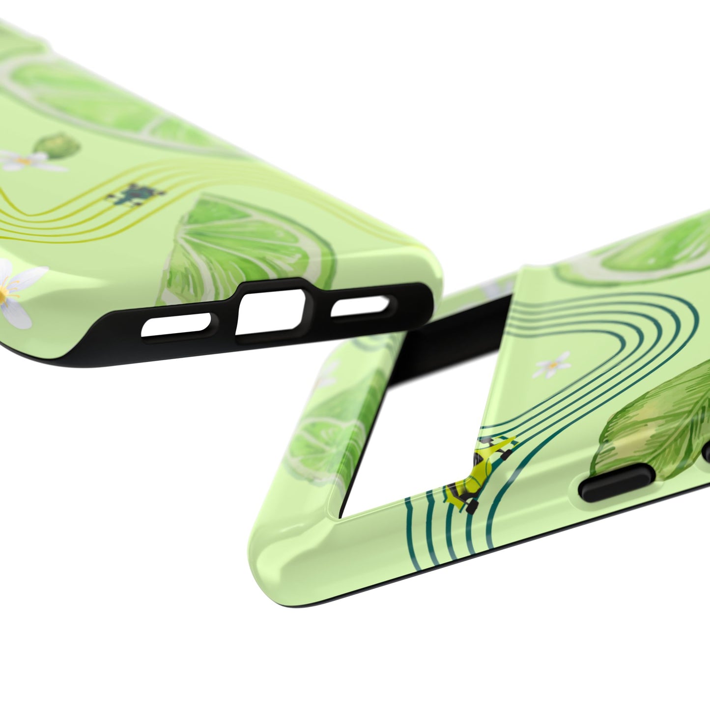 Green F1 Aston Martin and Lime Phone Case, Trendy F1 Gift, Formula 1 Gift, Cute Fruit F1 Phone Case, Unique Phone Case
