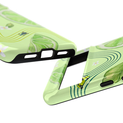 Green F1 Aston Martin and Lime Phone Case, Trendy F1 Gift, Formula 1 Gift, Cute Fruit F1 Phone Case, Unique Phone Case