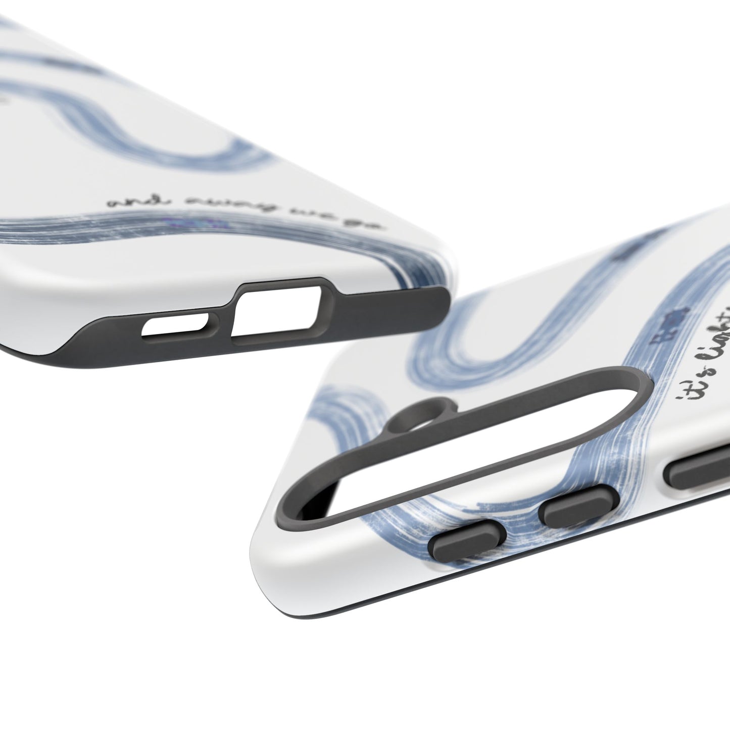 F1 Phone Case Blue Painted "its lights out and away we go", Trendy F1 Gift, Formula 1 Gift, Cute F1 Phone Case, Gift for F1 Fans