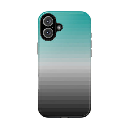 Mercedes F1 Phone Case Pixelated Team Colors, Trendy F1 Gift, Formula 1 Gift, Cute F1 Phone Case