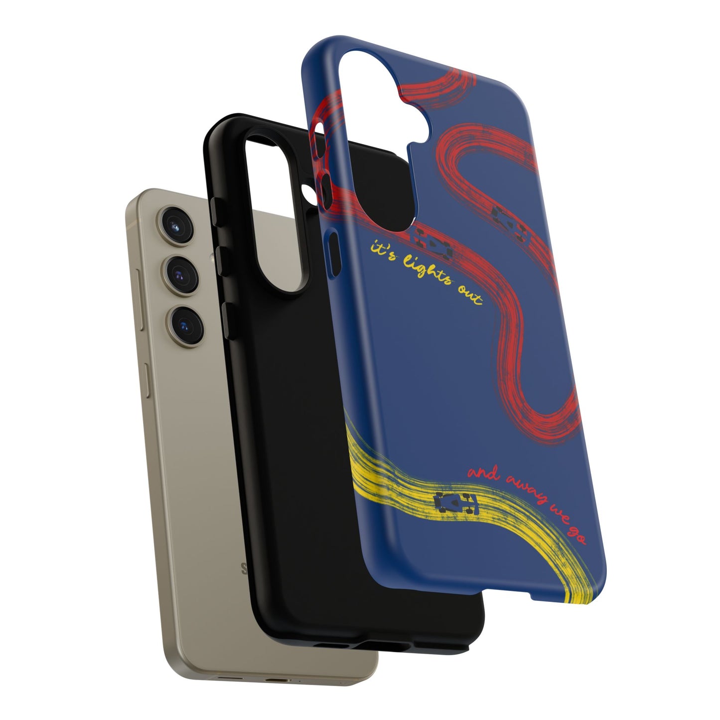 F1 Red Bull Racing Painted Track F1 Phone Case Design