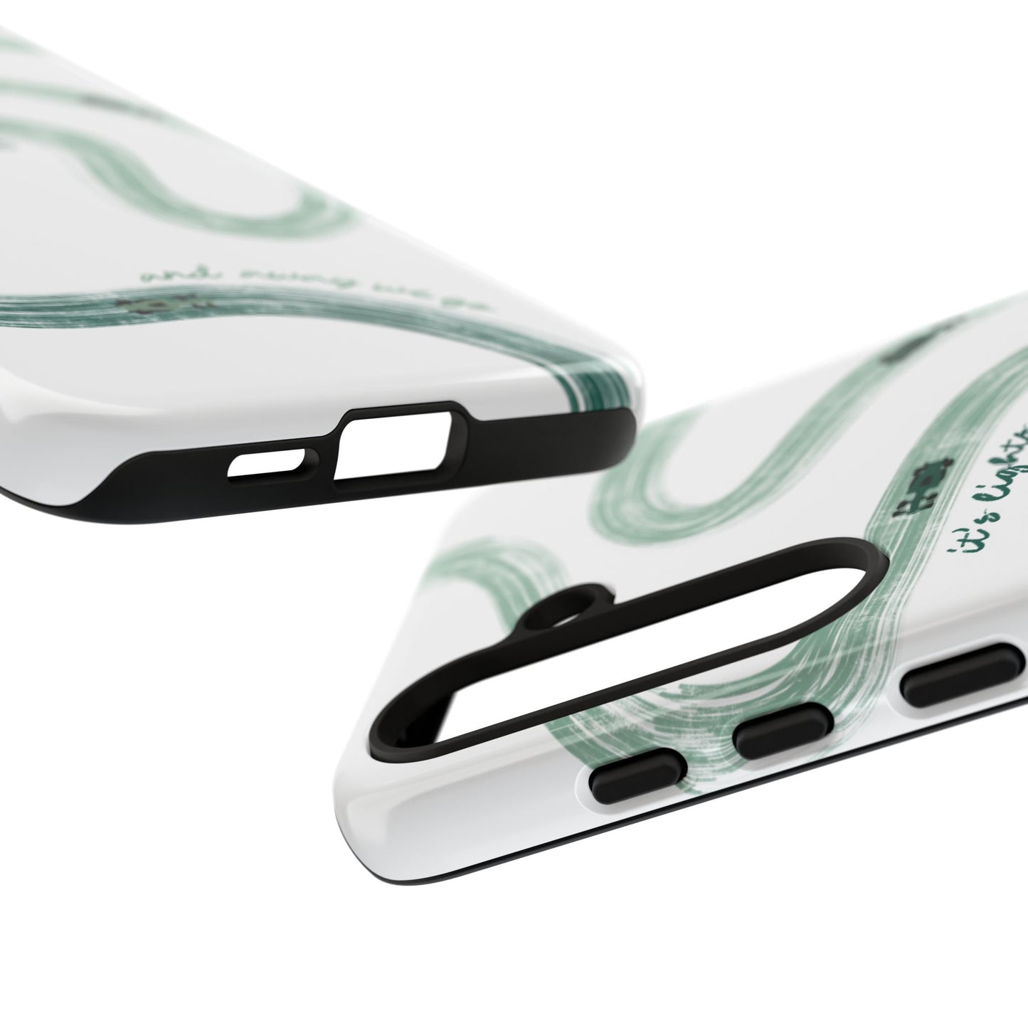 F1 Phone Case Green Painted "its lights out and away we go", Trendy F1 Gift, Formula 1 Gift, Cute F1 Phone Case, Gift for F1 Fans