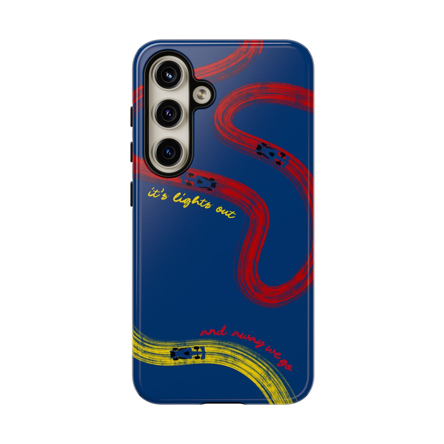 F1 Red Bull Racing Painted Track F1 Phone Case Design