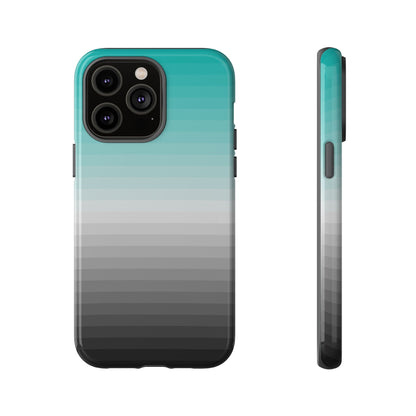Mercedes F1 Phone Case Pixelated Team Colors, Trendy F1 Gift, Formula 1 Gift, Cute F1 Phone Case