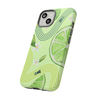 Green F1 Aston Martin and Lime Phone Case, Trendy F1 Gift, Formula 1 Gift, Cute Fruit F1 Phone Case, Unique Phone Case