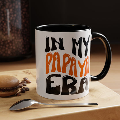 F1 McLaren In My Papaya Era Colored Mug_Accent Coffee Mug (11, 15oz)