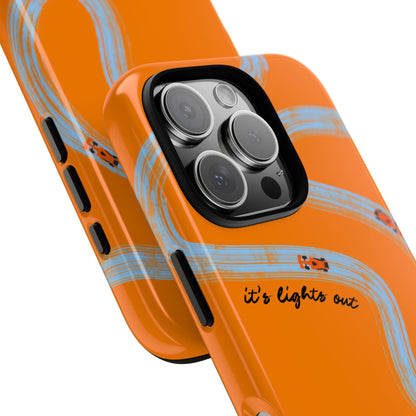 F1 Phone Case McLaren Painted "its lights out and away we go", Trendy F1 Gift, Formula 1 Gift, Cute F1 Phone Case, Phone Case