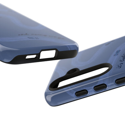 F1 Phone Case Monochrome Dark Blue Painted "its lights out and away we go", Trendy F1 Gift, Formula 1 Gift, Cute F1 Phone Case, Phone Case